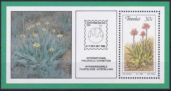 Transkei - 1986 - Bloemen - Postfris