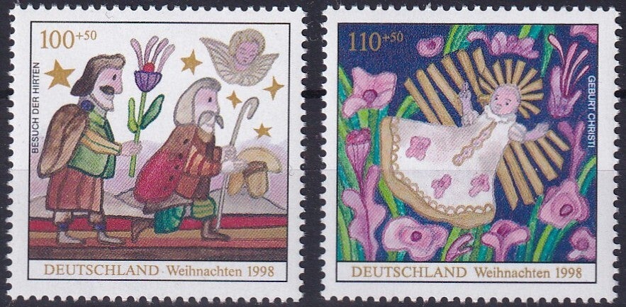 Duitsland - 1998 - Kerst - Postfris