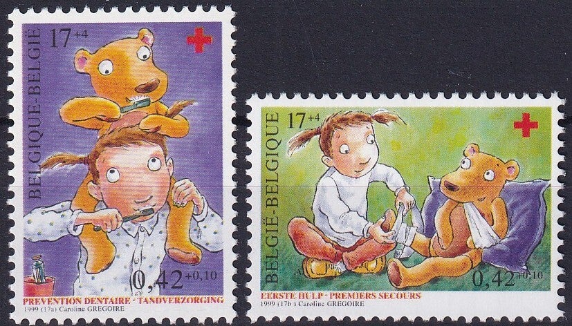 Belgie - 1999 - Rode kruis - Postfris