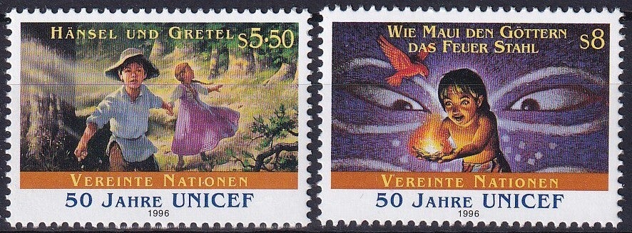 Verenigde Naties Wenen - 1996 - Unicef - Postfris