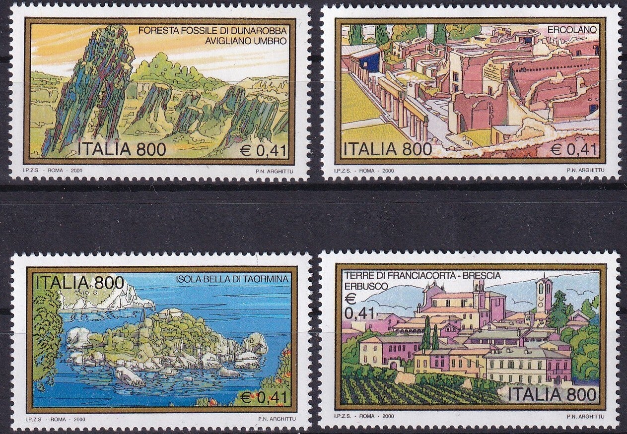 Italie - 2000 - Toerisme - Postfris
