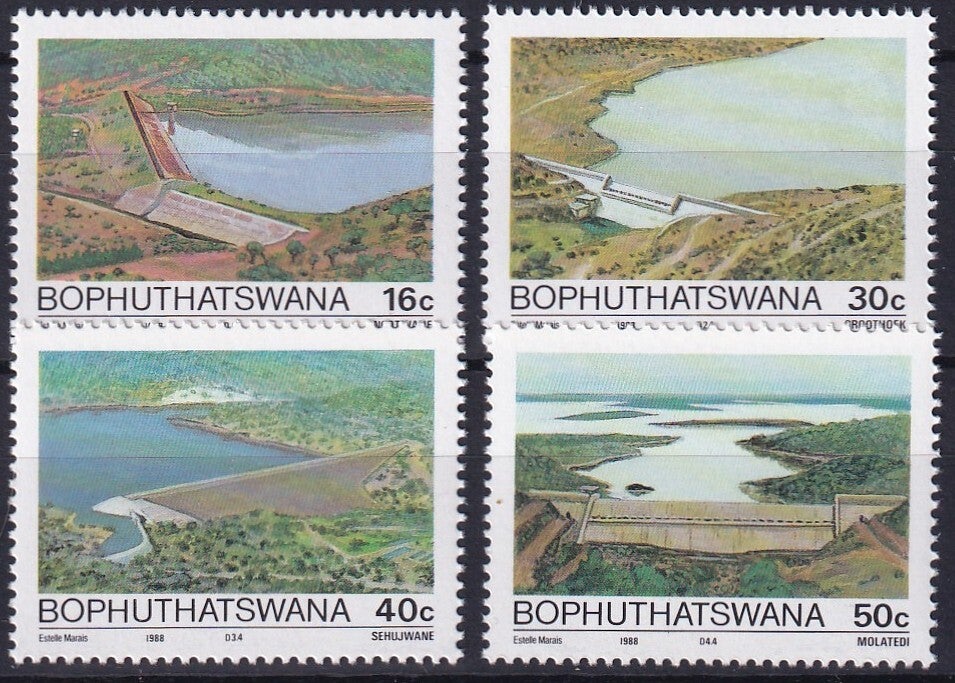 Bophuthatswana - 1988 - Dammen - Postfris