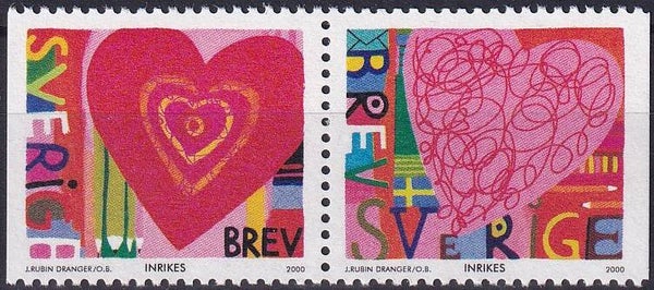 Zweden - 2000 - Valentijn - Postfris