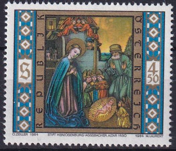 Oostenrijk - 1984 - Kerst - Postfris
