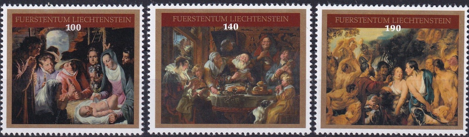 Liechtenstein - 2015 - Jordaens - Postfris