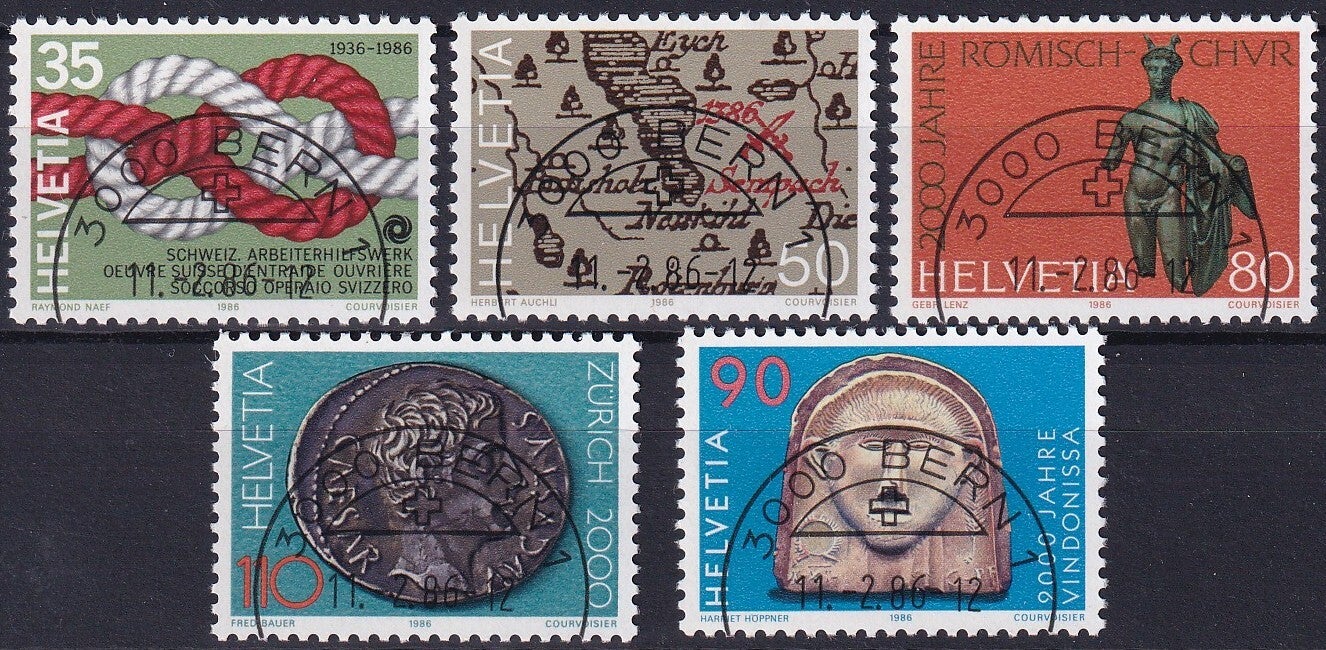 Zwitserland - 1986 - Mix - Gestempeld