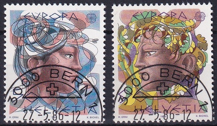 Zwitserland - 1986 - Europa - Gestempeld