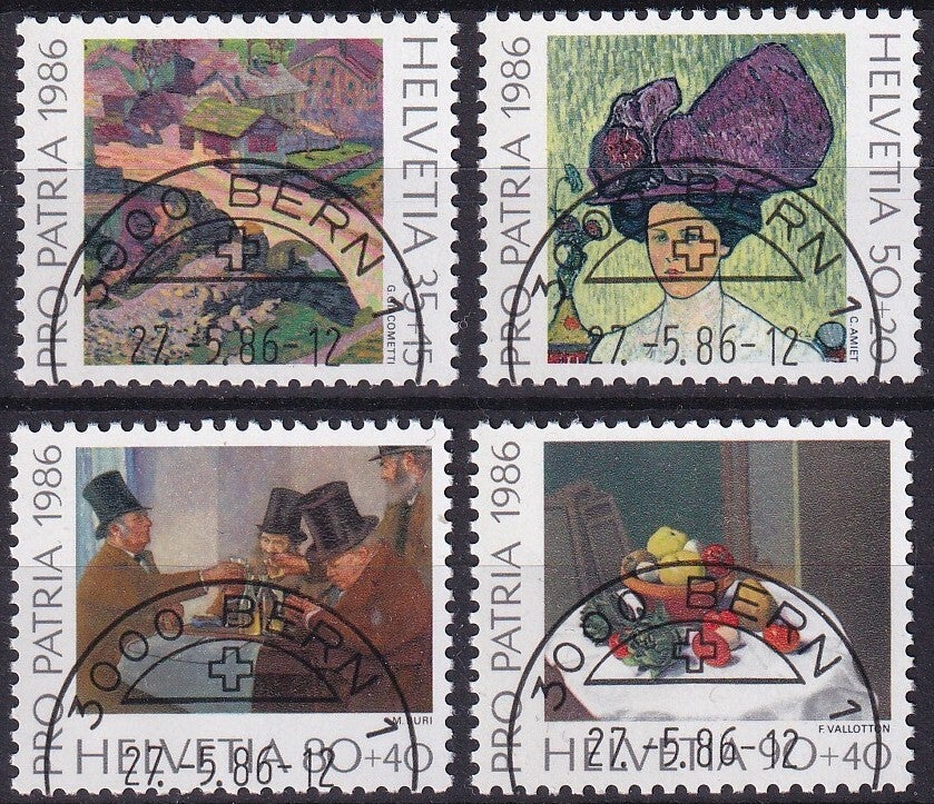 Zwitserland - 1986 - Pro patria - Gestempeld