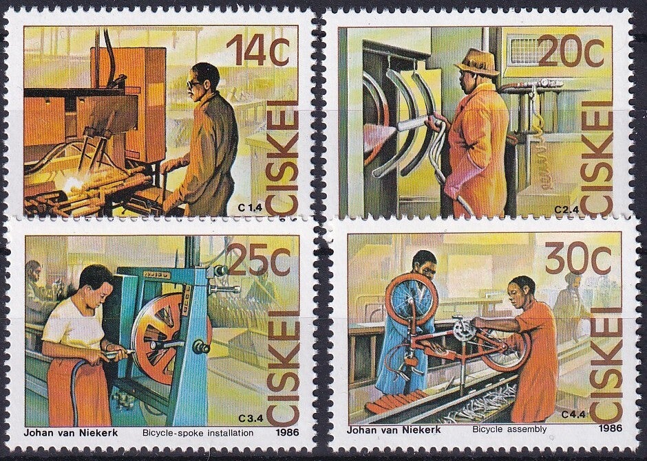Ciskei - 1986 - Fietsen maken - Postfris