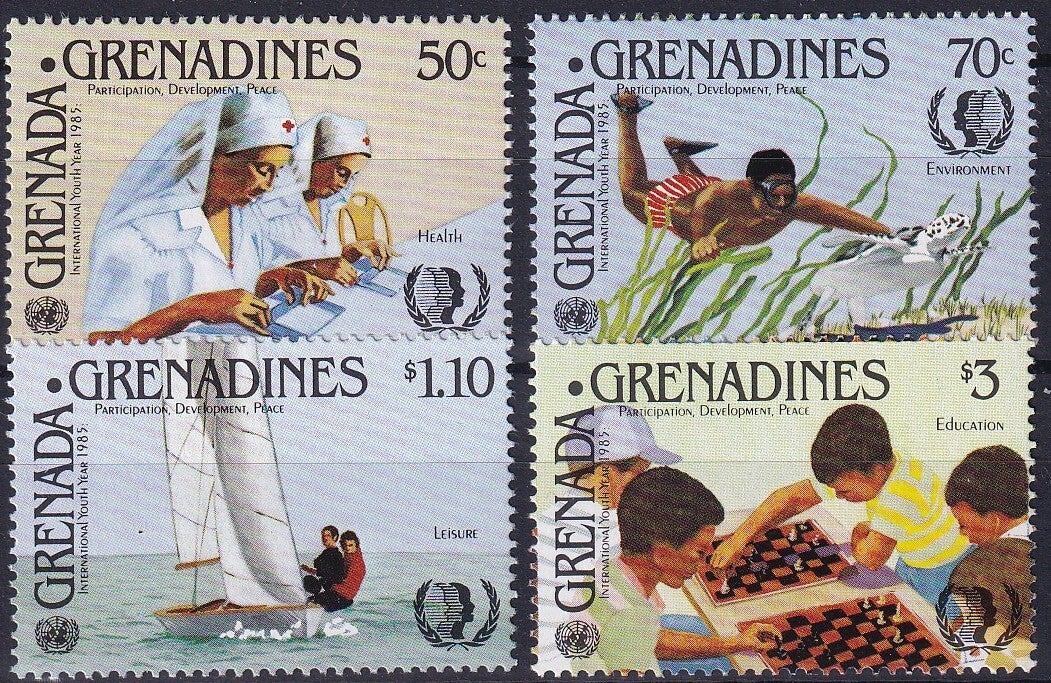 Grenada Grenadines - 1985 - Jaar van de jeugd - Postfris