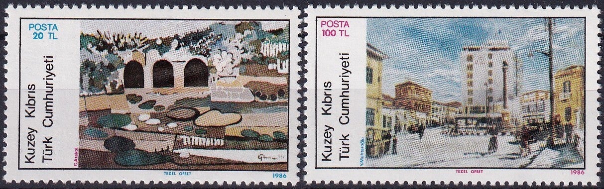 Turks Cyprus - 1986 - Schilderijen - Postfris