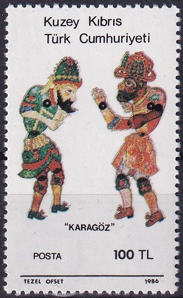 Turks Cyprus - 1986 - Theater - Postfris