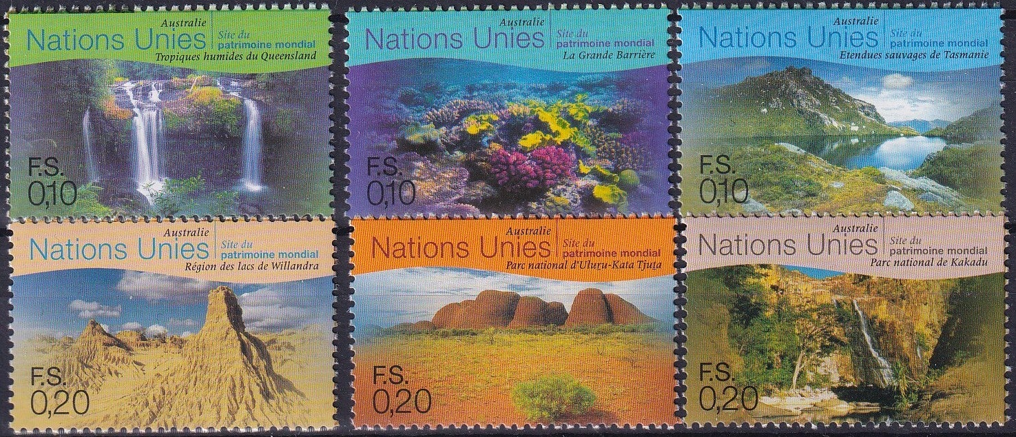 Verenigde Naties Geneve - 1999 - Australie - Postfris