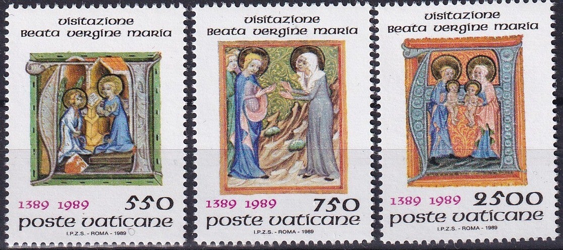 Vatikaan - 1989 - Maria festival - Postfris