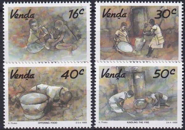 Venda - 1988 - Schilderijen - Postfris