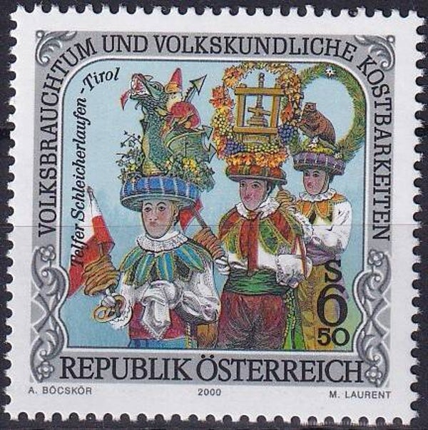 Oostenrijk - 2000 - Folklore - Postfris