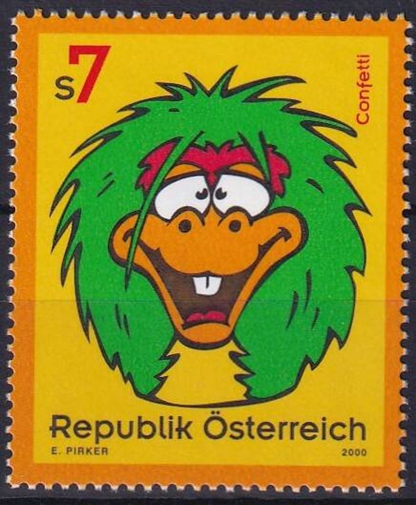 Oostenrijk - 2000 - Confetti - Postfris
