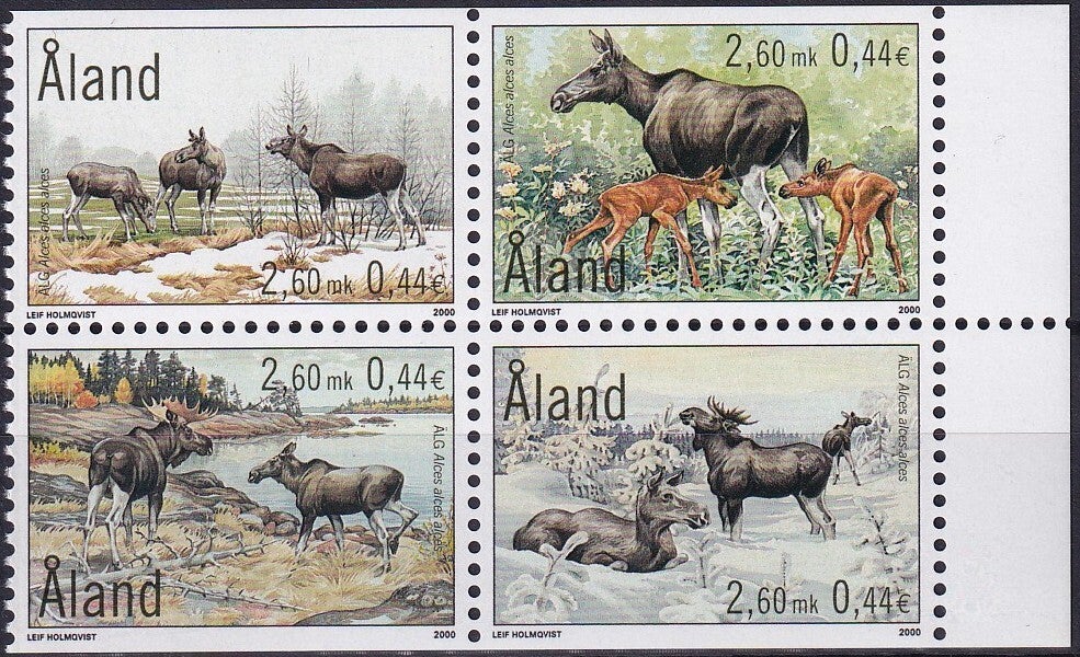 Aland - 2000 - Elanden - Postfris