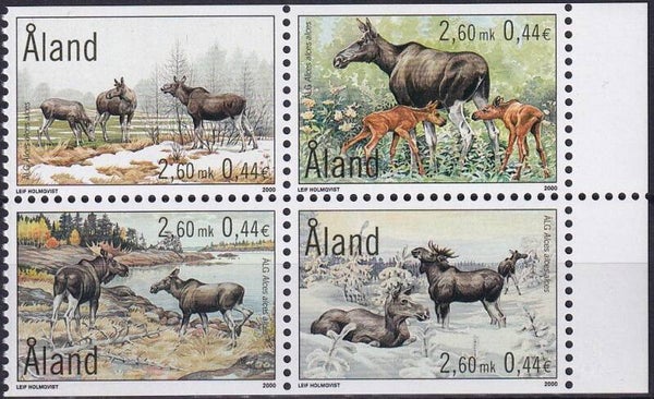 Aland - 2000 - Elanden - Postfris