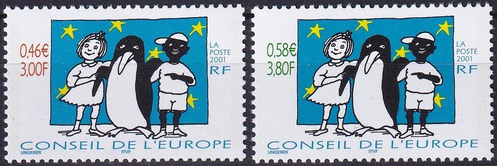 Frankrijk - 2001 - Europese meeloper - Postfris