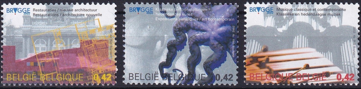 Belgie - 2002 - Europese meeloper - Postfris