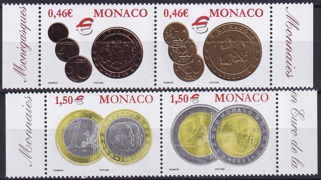 Monaco - 2002 - Europese meeloper - Postfris