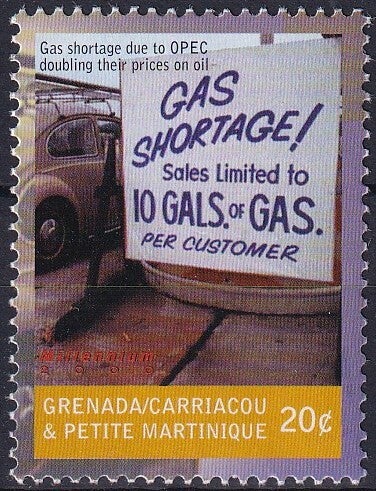Grenada/Carriacou & Petite Martinique - 2000 - Oliecrisis - Postfris