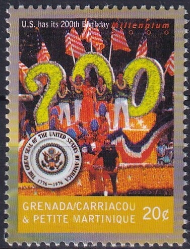 Grenada/Carriacou & Petite Martinique - 2000 - 200 jaar USA - Postfris
