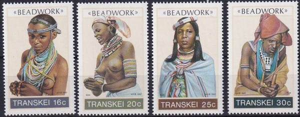 Transkei - 1987 - Beadwork - Postfris