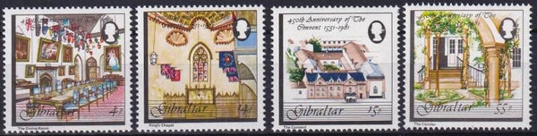 Gibraltar - 1981 - Klooster - Postfris