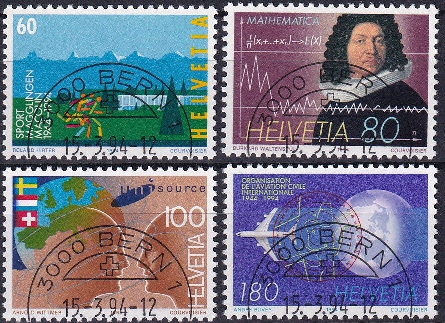 Zwitserland - 1994 - Mix - Gestempeld