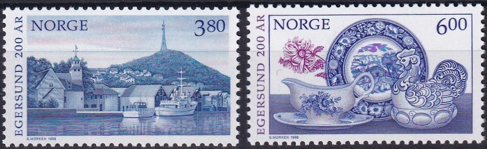 Noorwegen - 1998 - Egersund - Postfris