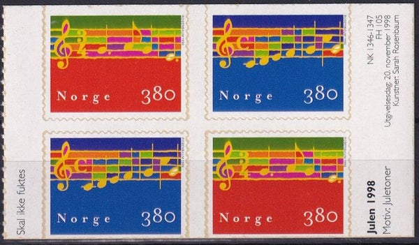 Noorwegen - 1998 - Kerst - Postfris