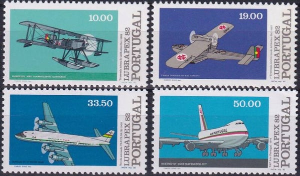 Portugal - 1982 - Vliegtuigen - Postfris