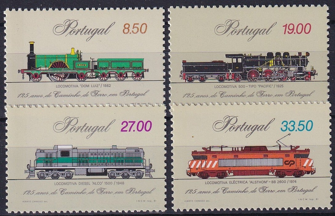 Portugal - 1981 - Treinen - Postfris