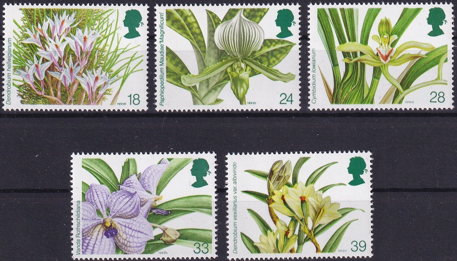 Engeland - 1993 - Orchidee - Postfris
