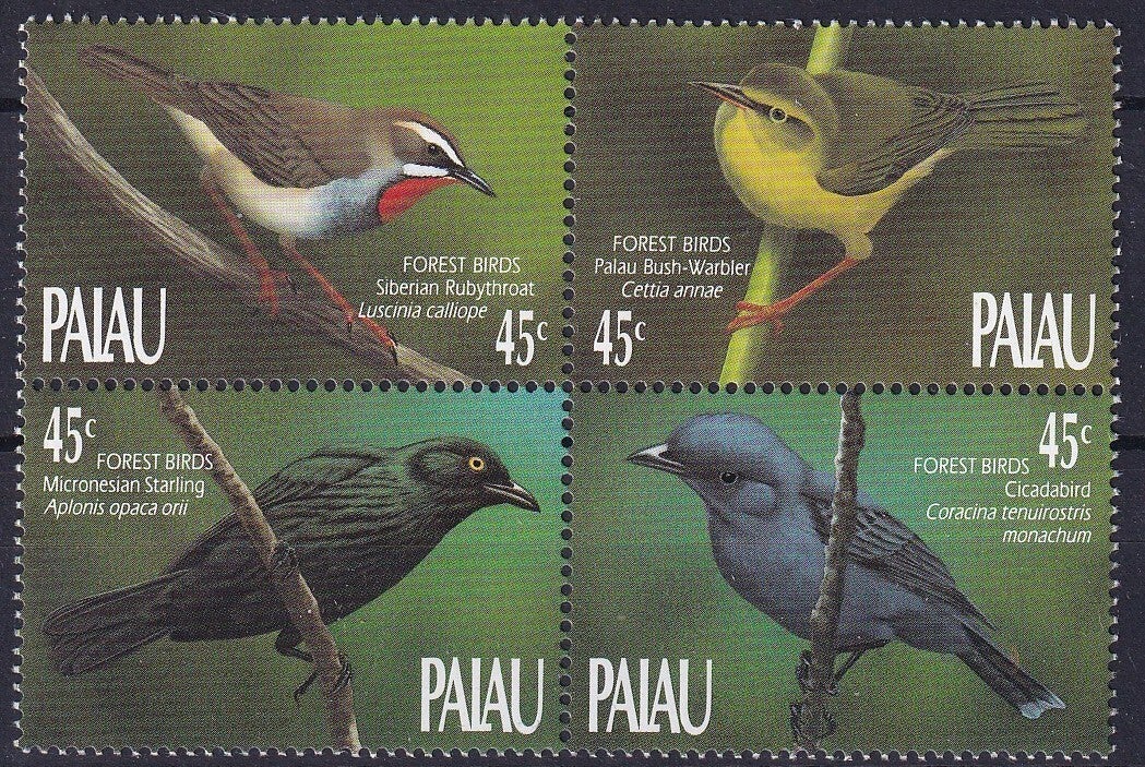 Palau - 1990 - Vogels - Postfris