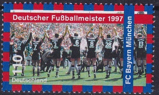 Duitsland - 1997 - Voetbal - Postfris