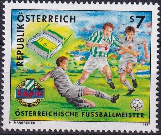 Oostenrijk - 1997 - Voetbal - Postfris