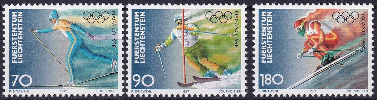Liechtenstein - 1997 - Olympische spelen - Postfris