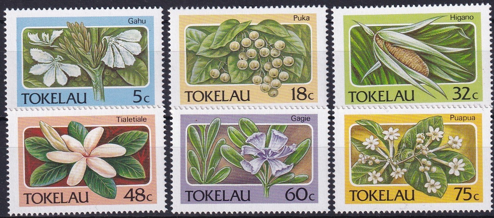 Tokelau - 1987 - Planten - Postfris