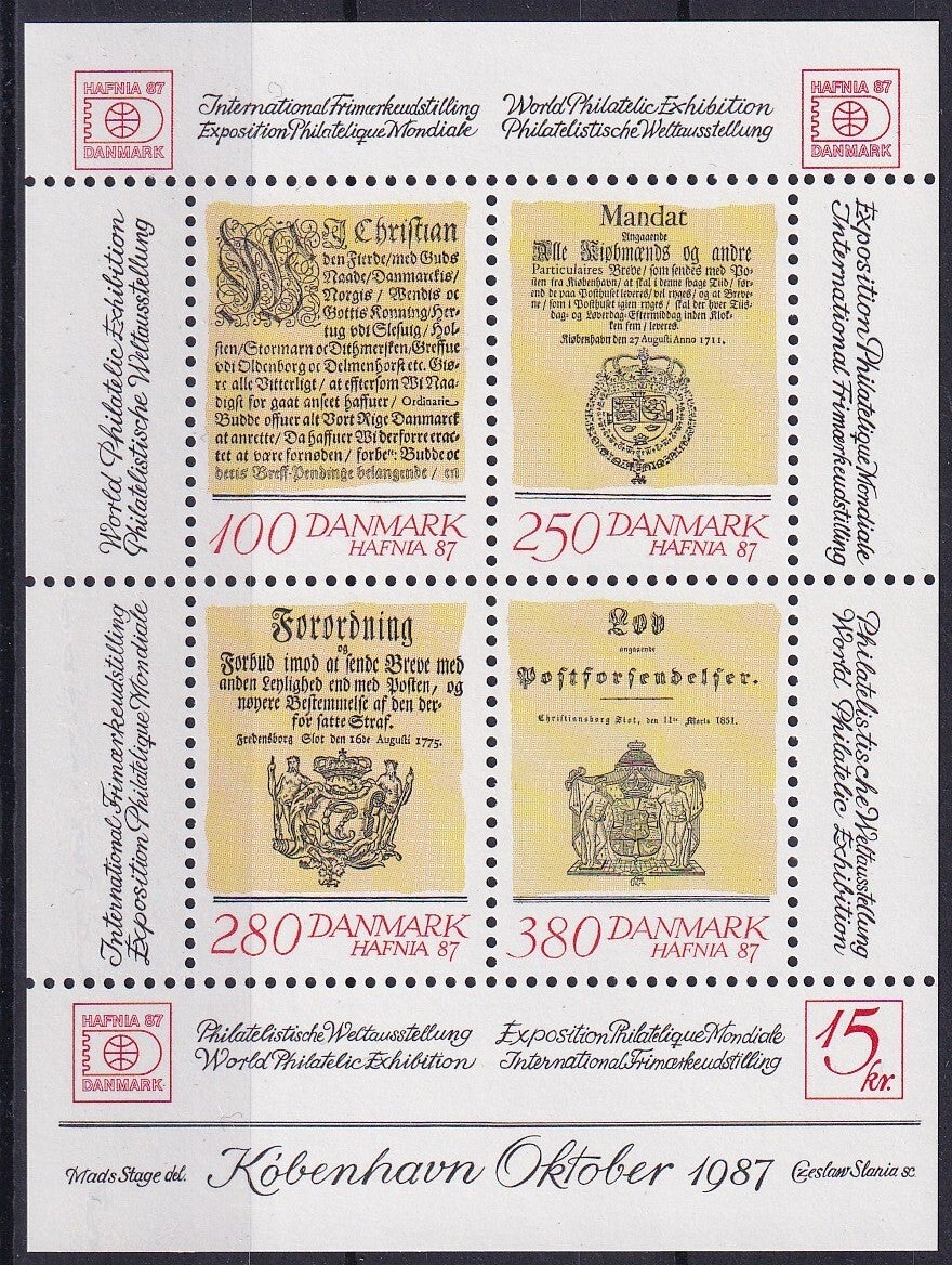 Denemarken - 1985 - Hafnia - Postfris