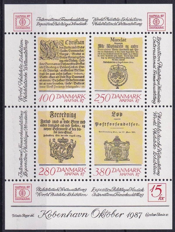 Denemarken - 1985 - Hafnia - Postfris