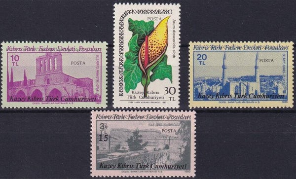 Turks Cyprus - 1987 - Overprints - Postfris