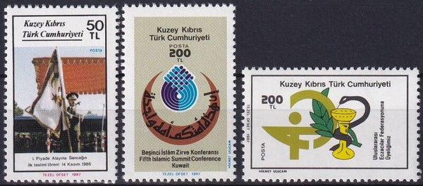 Turks Cyprus - 1987 - Mix - Postfris