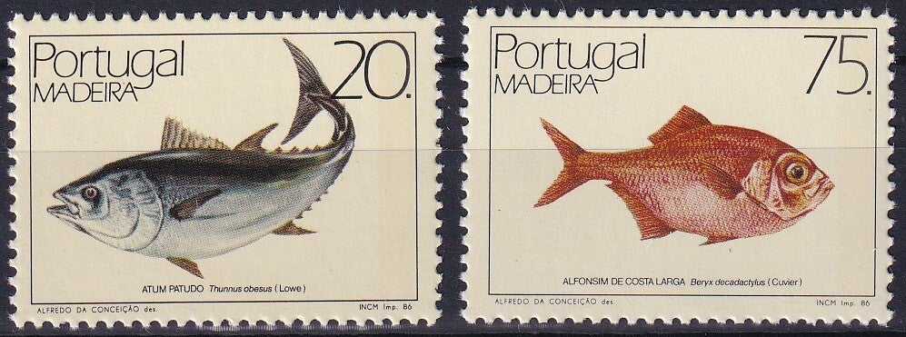Madeira - 1986 - Vissen - Postfris