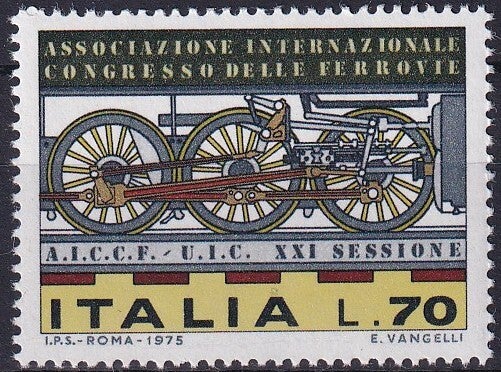Italie - 1975 - Spoorwegen - Postfris