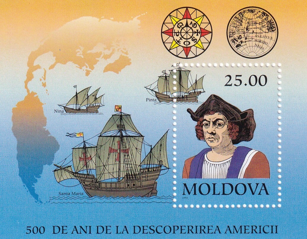 Moldavie - 1992 - Ontdekking Amerika - Postfris