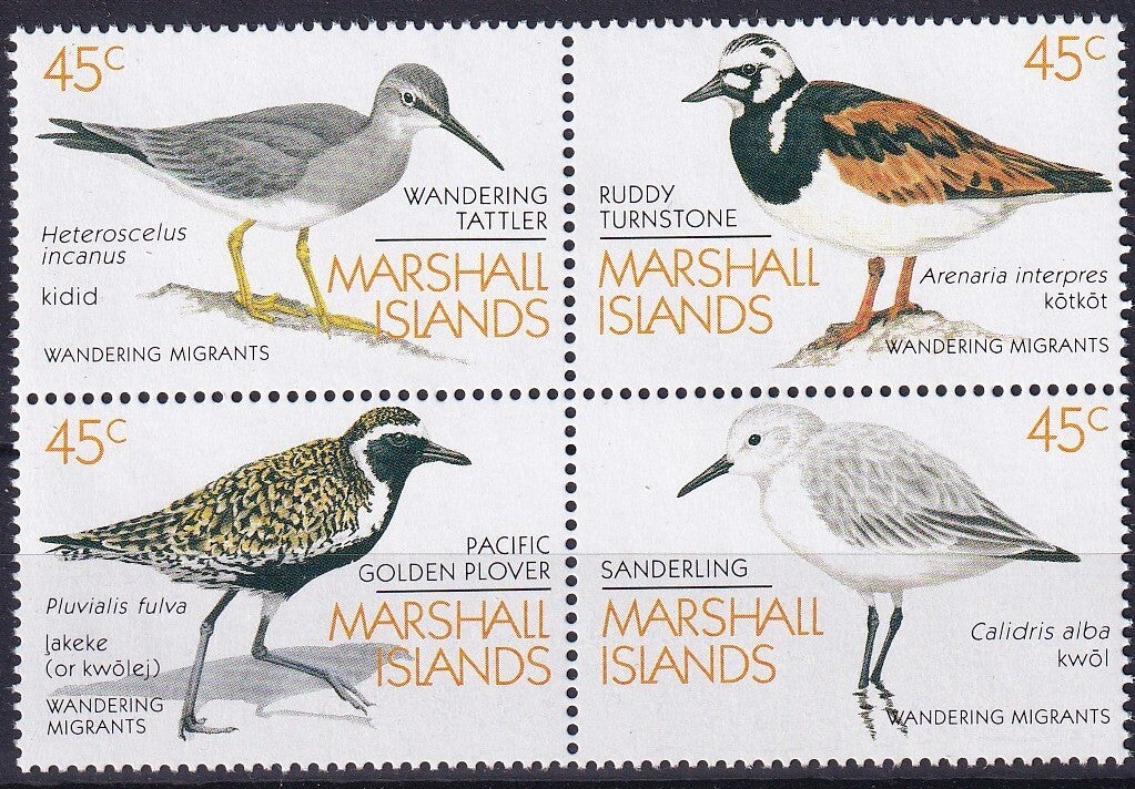 Marshall Islands - 1989 - Vogels - Postfris