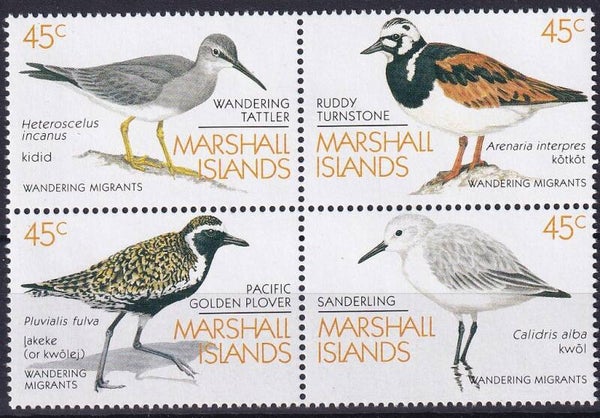 Marshall Islands - 1989 - Vogels - Postfris
